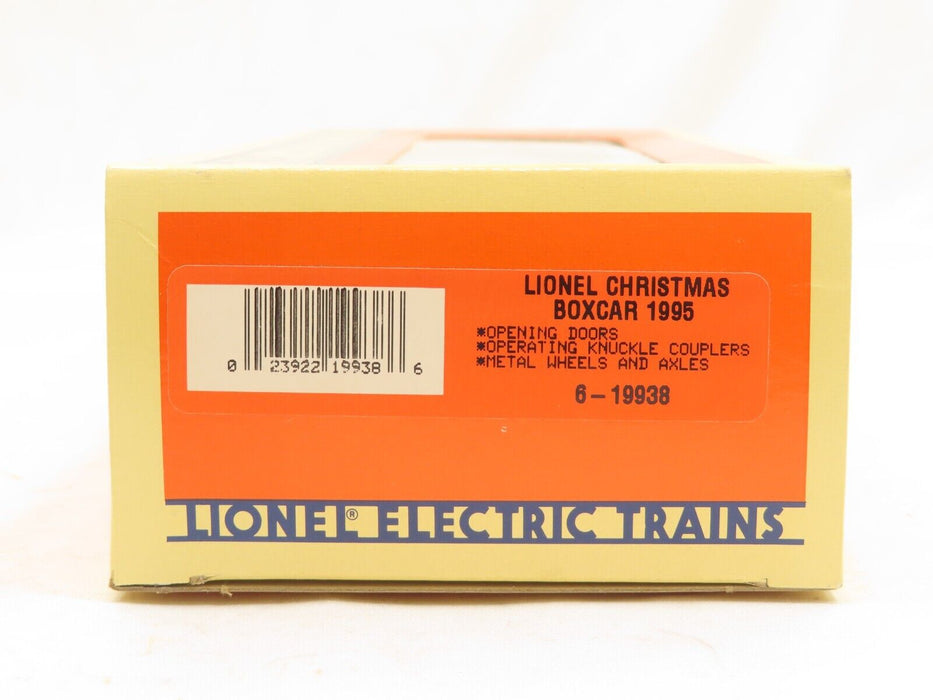 Lionel 6-19938 Lionel Christmas Boxcar 1995 NIB