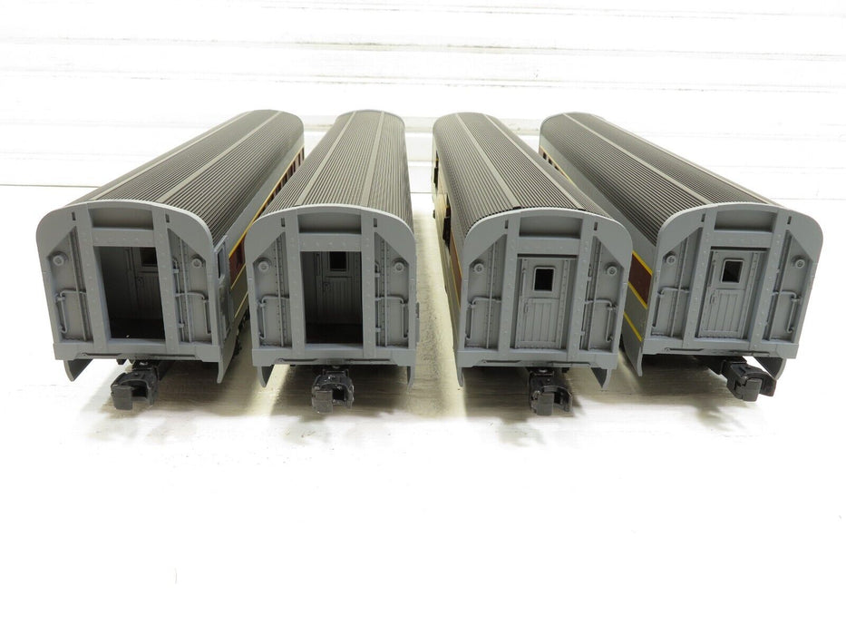 Lionel Erie Lackawanna Passenger Set (6-29125, 29126, 29123, 29124) LN 7744