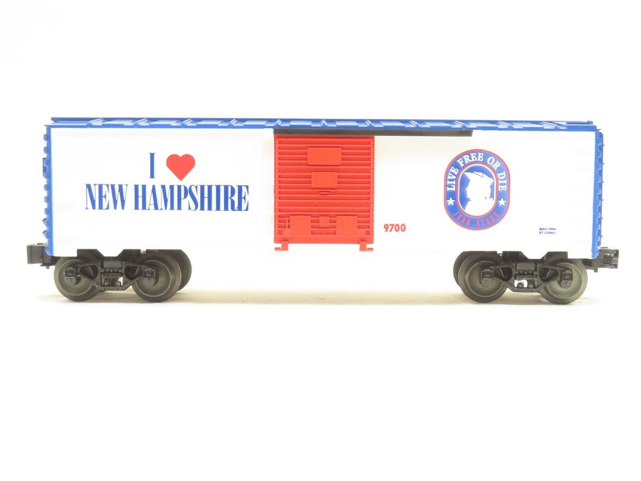 Lionel 6-19970 I Love New Hampshire Boxcar NIB