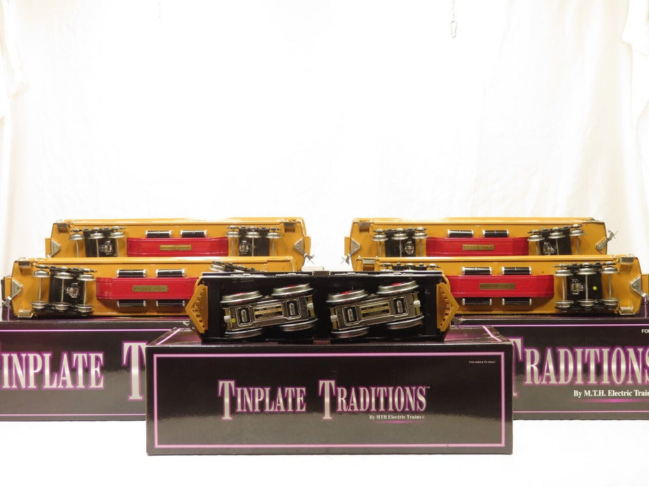 MTH 10-1132-1 Tinplate Traditions Lionel #408E Brown State Set LN