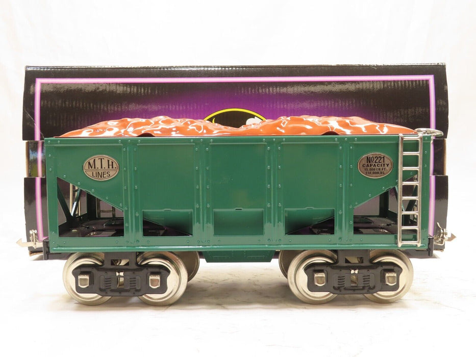 MTH 10-1146 Tinplate Traditions Lionel #221 Peacock Ore Car LN