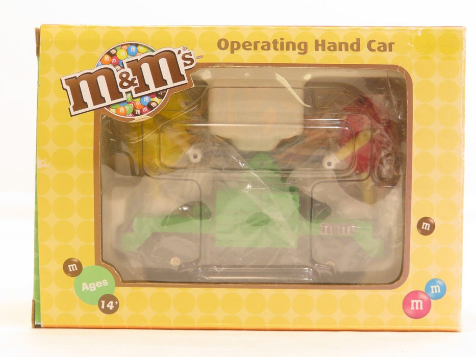 MTH 30-2597 M&Ms Operating Hand Car LN