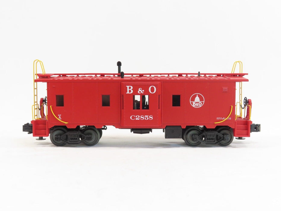 MTH 20-90026 F Baltimore & Ohio Bay Window Caboose LN