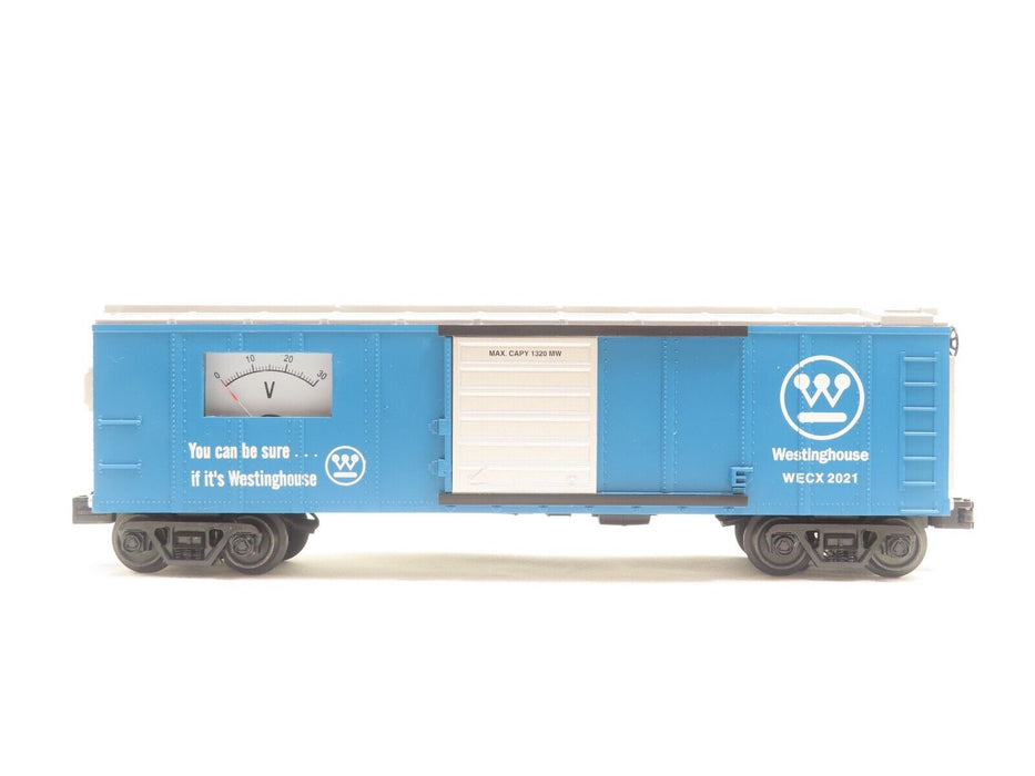 MTH 30-71062 Westinghouse Box Car w/Power Meter LN