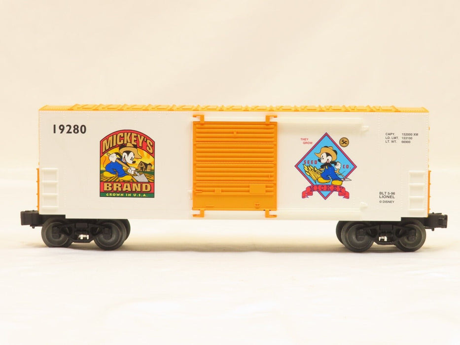 Lionel 6-19280 Mickey's Wheat Hi-Cube Boxcar NIB