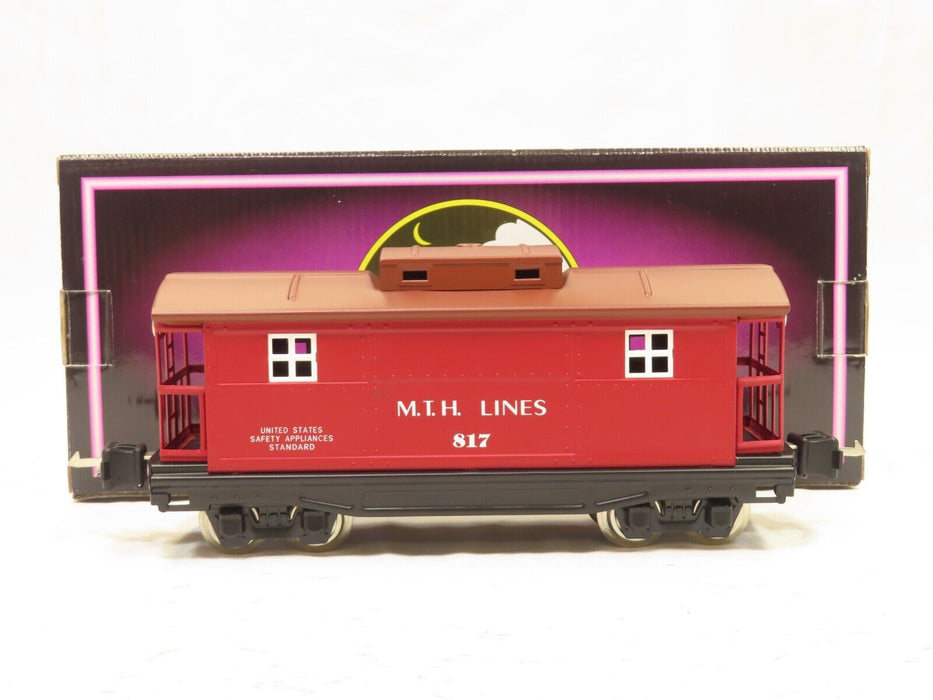 MTH 10-3004 Tinplate Traditions Lionel #817 Rubber Stamped Caboose LN