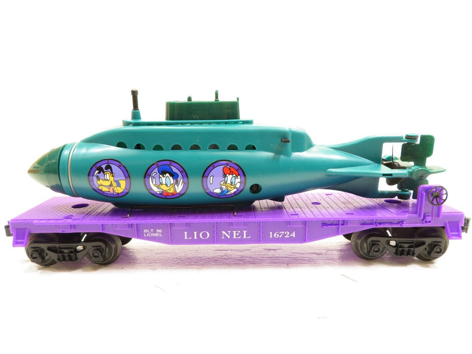 Lionel 6-16724 Mickey & Friends Submarine Car LN