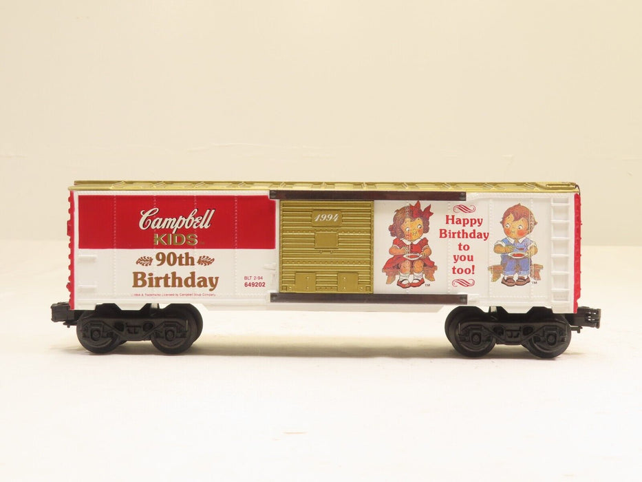 K-Line LNK-Line K649202 Campbell's Kid 90th Birthday Boxcar NIB