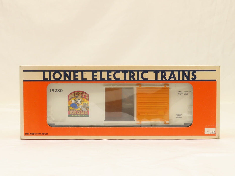 Lionel 6-19280 Mickey's Wheat Hi-Cube Boxcar NIB