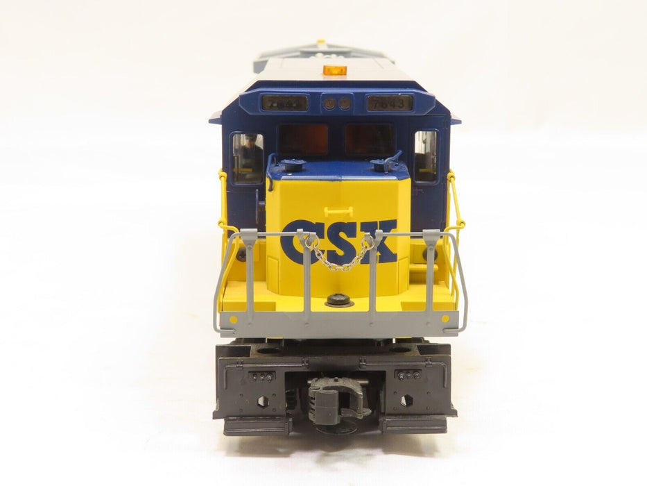 Lionel 6-18215 CSX Dash 8 40-C Diesel Cab #7643 LN