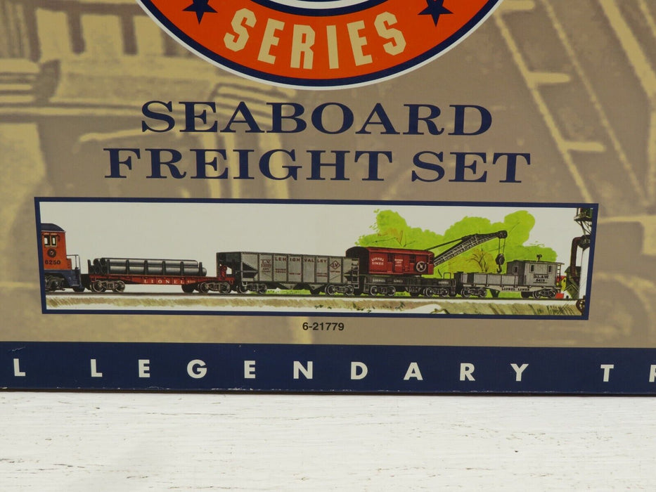 Lionel 6-21779 Seaboard 4 Car Work Train Freight Car Set NIB