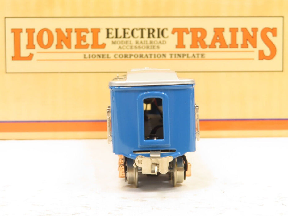 MTH 11-80026 Tinplate Traditions Lionel #1685 Passenger Car Set Blue & Silver LN