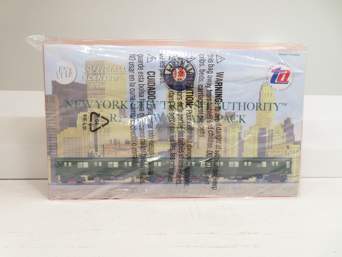 Lionel 618378 New York City Transit Authority R27 Subway Car 2Pack Sea ...