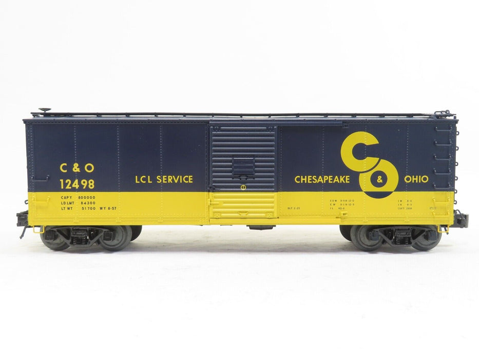 Atlas 6488-3 "O" Steel Re-Built USRA Box Car Chesapeake & Ohio #12498 NIB