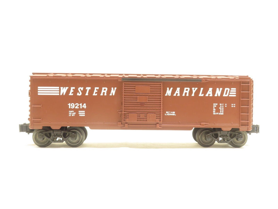 Lionel 6-19214 Western Maryland Boxcar NIB