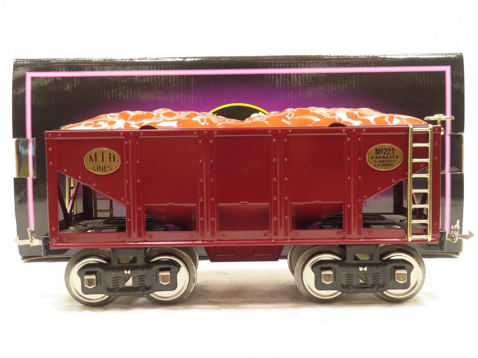 MTH 10-1130 Tinplate Traditions Lionel #221 Red Ore Car LN