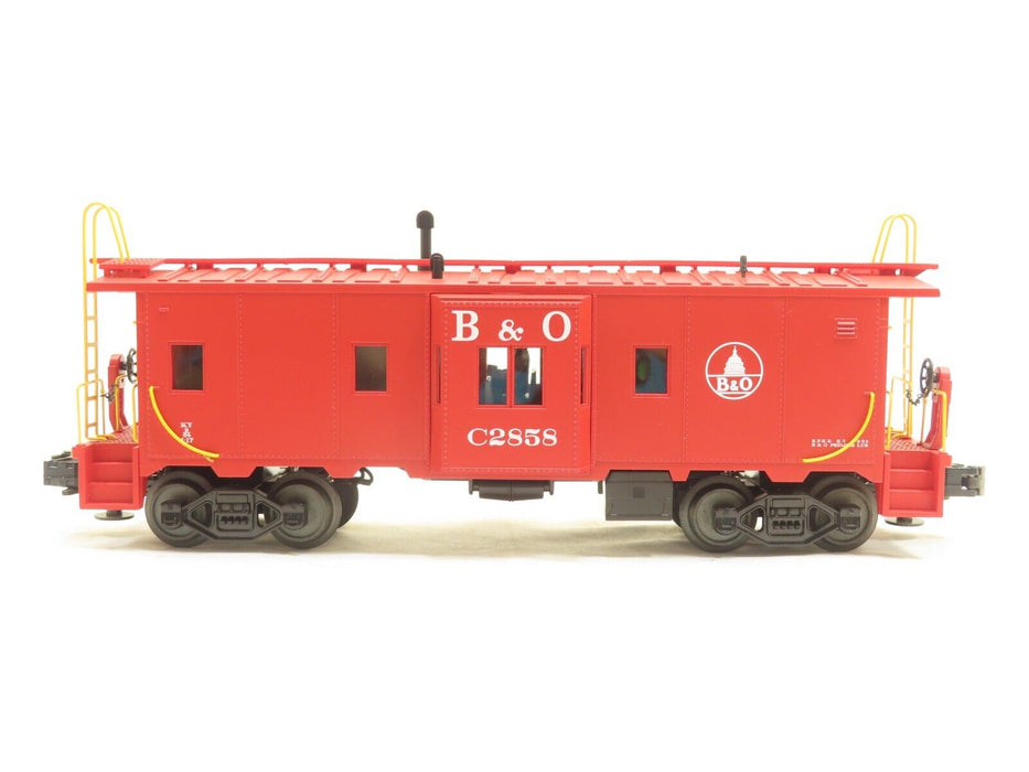 MTH 20-90026F Baltimore & Ohio Bay Window Caboose LN