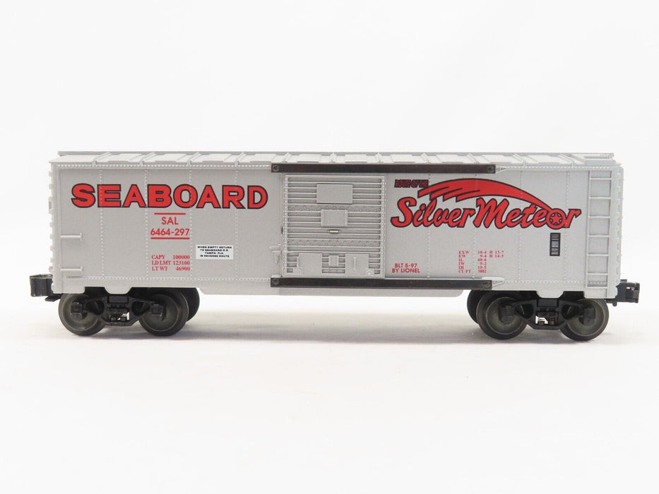 Lionel 6-19290 6464 Seaboard "Silver Meteor" Boxcar LN