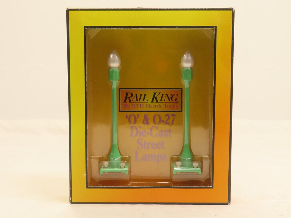 Lionel 30-1070 No. 580-1 Teardrop Lamp Set Pea Green LN