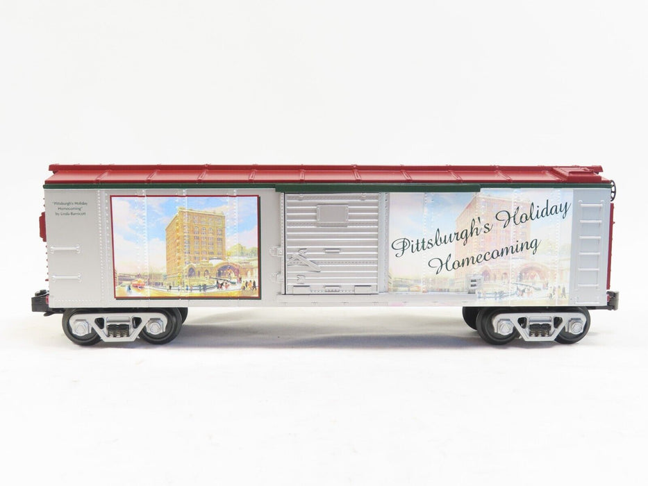 MTH 30-74226 Pittsburgh Holiday Homecoming Christmas Car LN