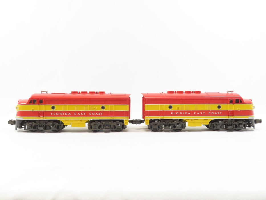 MTH RK-2007LP Florida East Coast F-3 AA Diesel Set LN