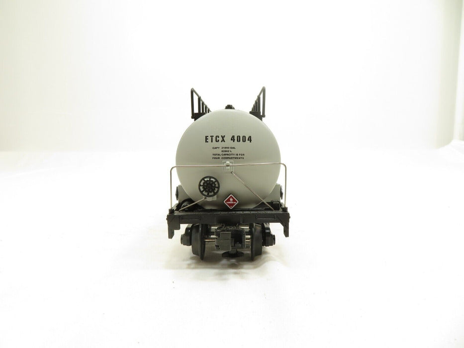 MTH 20-96011 ETCX 20K Gallon 4 Compartment Tank Car LN