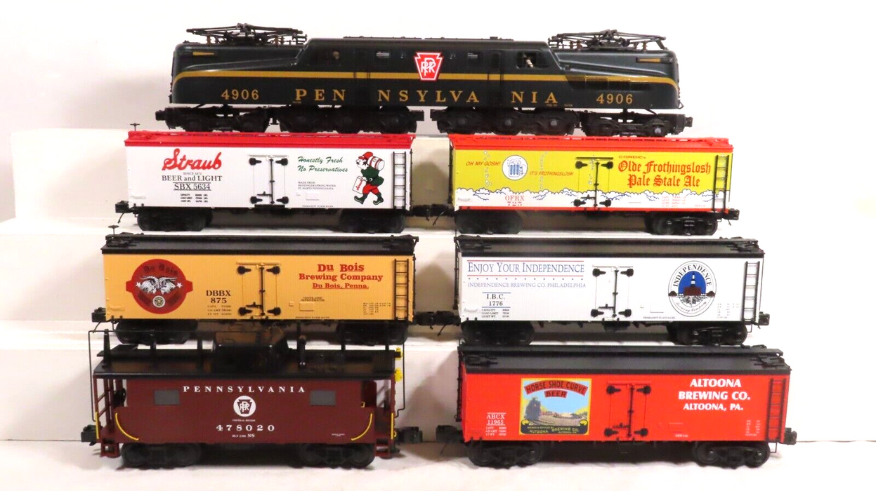 MTH 20-5609-1 Pennsylvania GG-1 Express Beer Train Set w/Protosound 2 LN