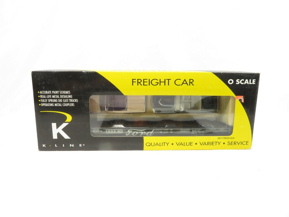 K-Line K691-6001 Ford Flatcar w/Cars NIB