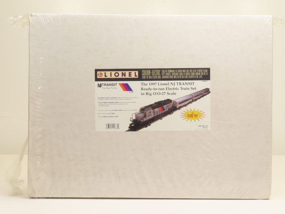 Lionel 6-11833 1997 NJ Transit RTR Electric Train Set O-27 NIB