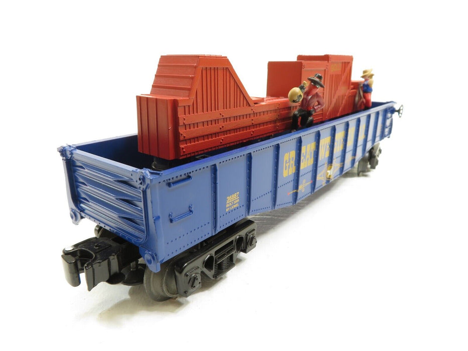 Lionel 6-36887 Great Western Animated Gondola LN