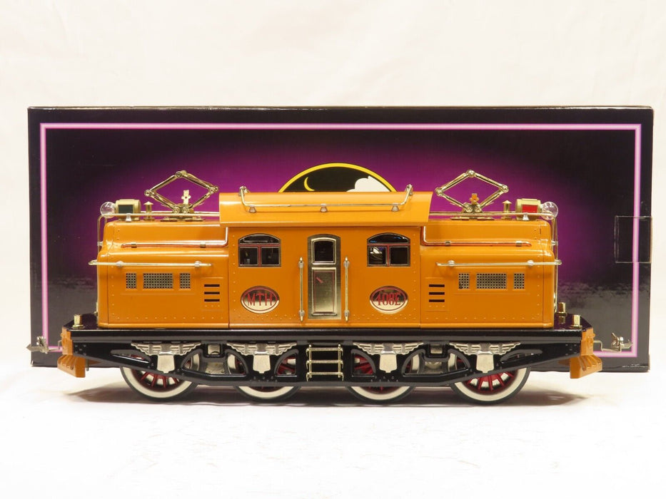 MTH 10-1225-1 Tinplate Traditions Lionel #408E Tinplate Electric Mustard LN