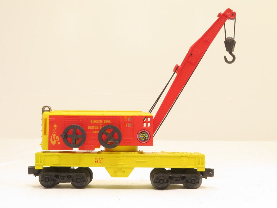 K-Line K6810 Crane Car Ringling Brothers P/C Truck LN