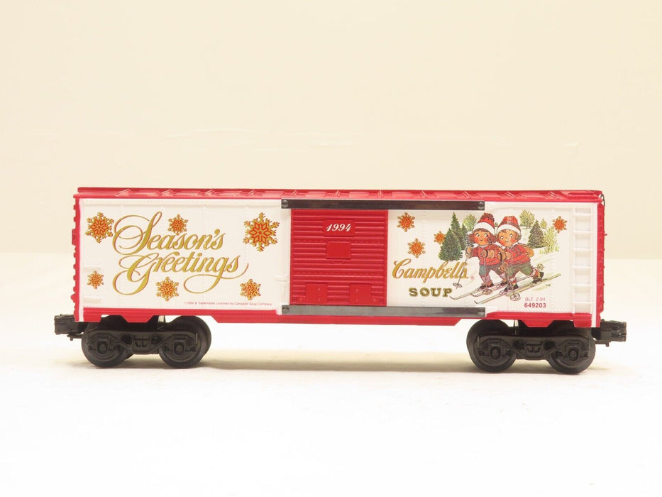 K-Line K649203 Campbell's 1994 Christmas Boxcar NIB