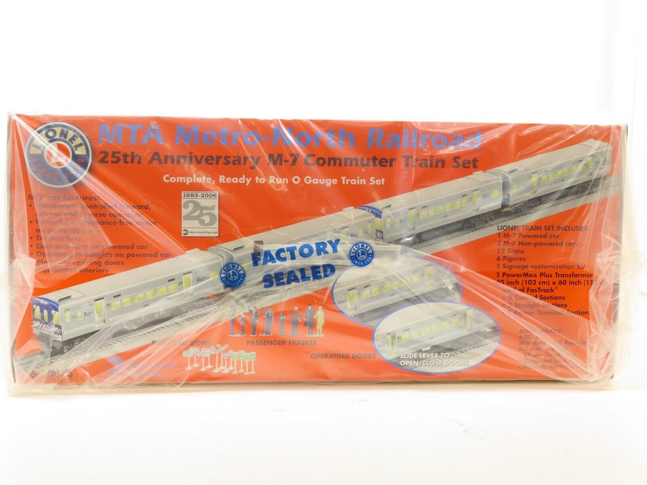 Lionel 6-30085 M-7 Metro North RR Set SEALED NIB