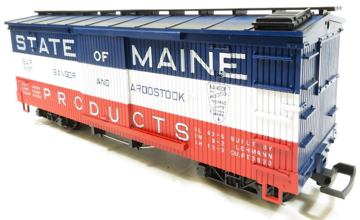 LGB 4067-K01 State of Maine Boxcar G-Scale NIB
