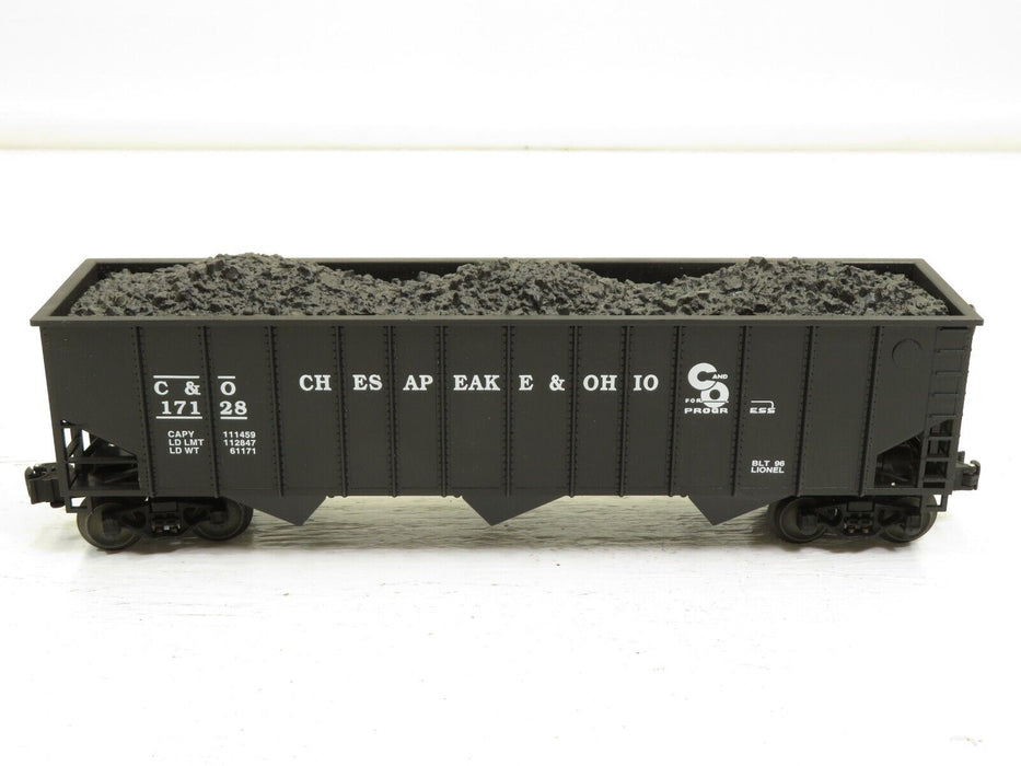 Lionel 6-17128 Chesapeake & Ohio Standard O Three Bay Hopper LN