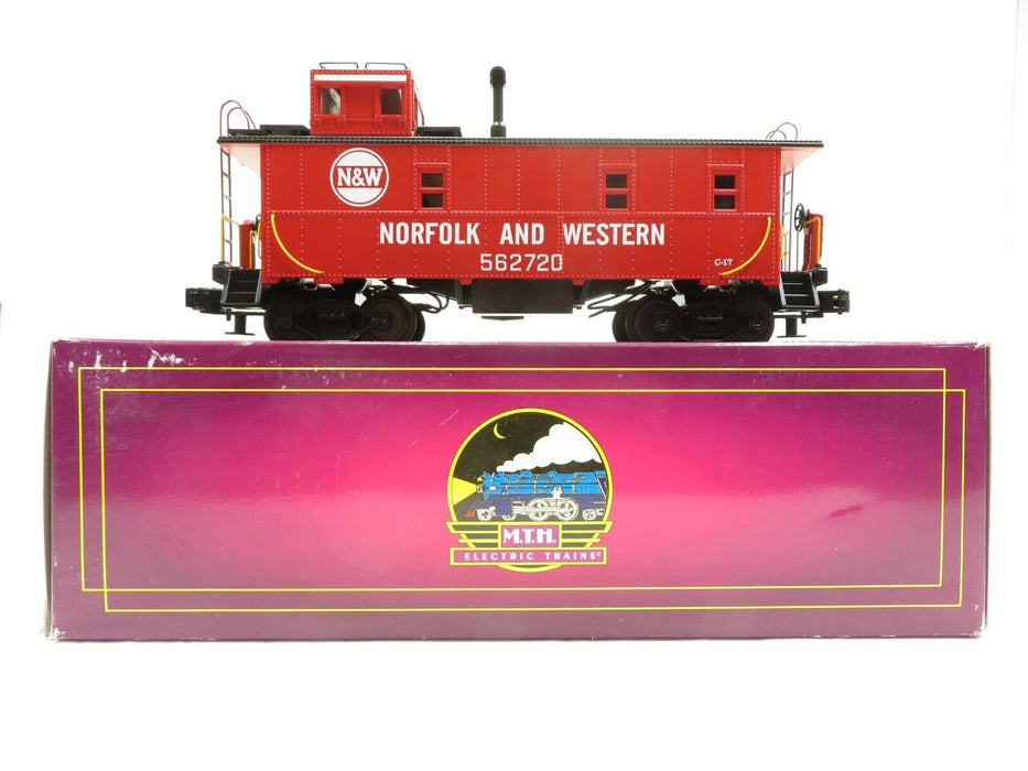 MTH 20-91027 Norfolk & Western Steel Caboose LN