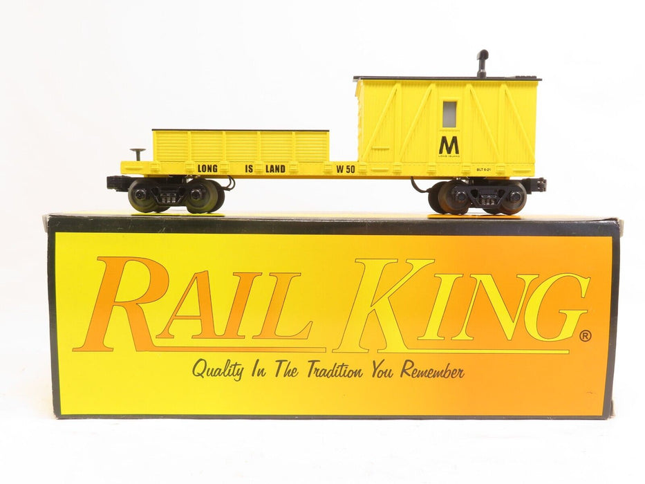 MTH 30-7982 Long Island Crane Tender Car LN