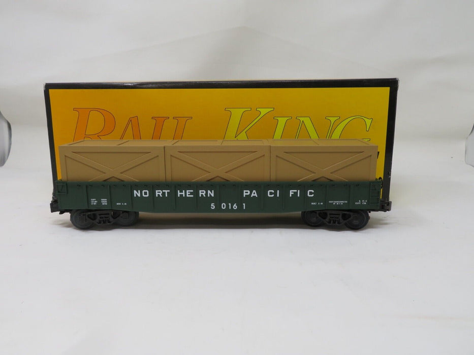 MTH 30-7210 Northern Pacific Gondola W/Crates LN