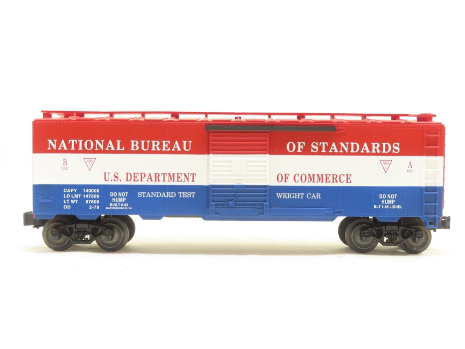 Lionel 6-52098 96' TTOS U.S. Dept. of Commerce Boxcar LN