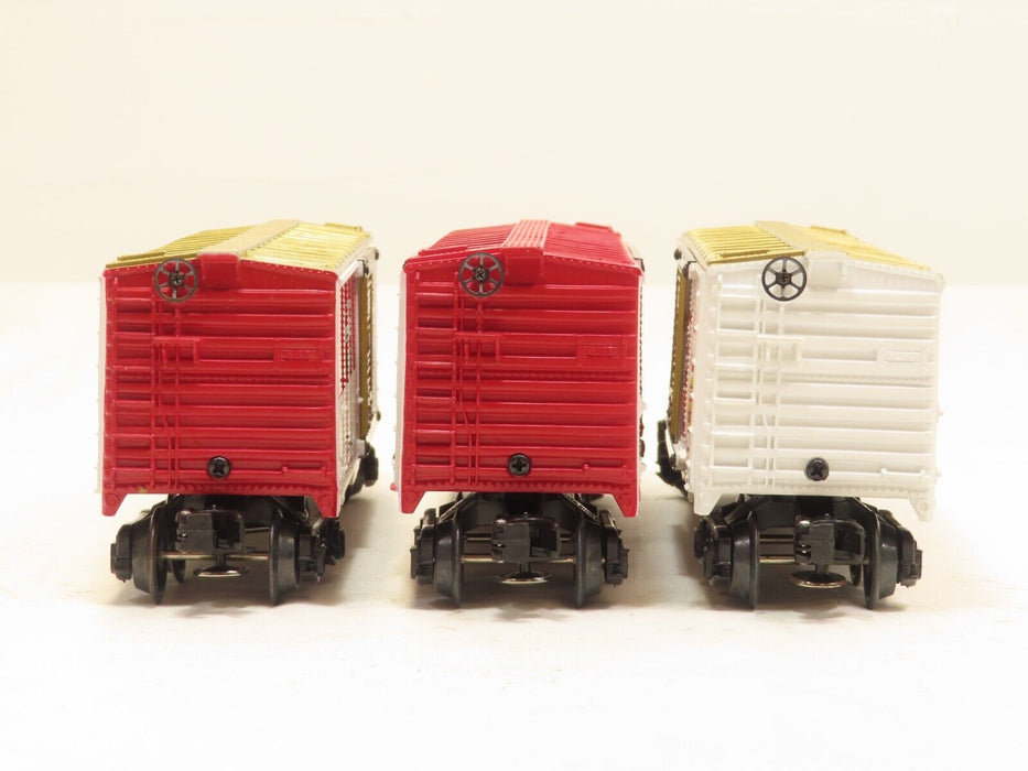 K-Line Lot of 3 Campbell's Boxcars K649201, K649202, K649203 NIB 7078