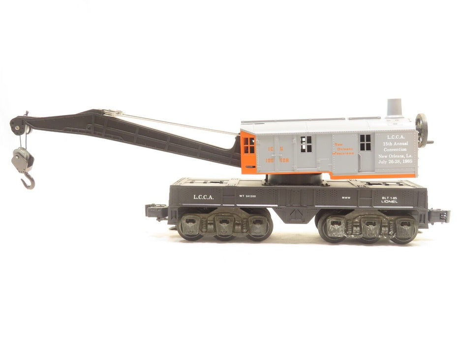 Lionel 6-6567 1985 LCCA Crane Car LN