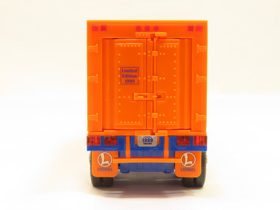 LIONEL TMT-18011 Box Trailer Toy Truck w/ Operation Lights-Sounds-Coinbank NIB