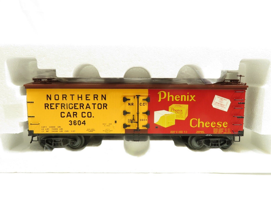Atlas 8101-2 Phenix Chese 40' Woodside Refrigerator Car #3604 LN