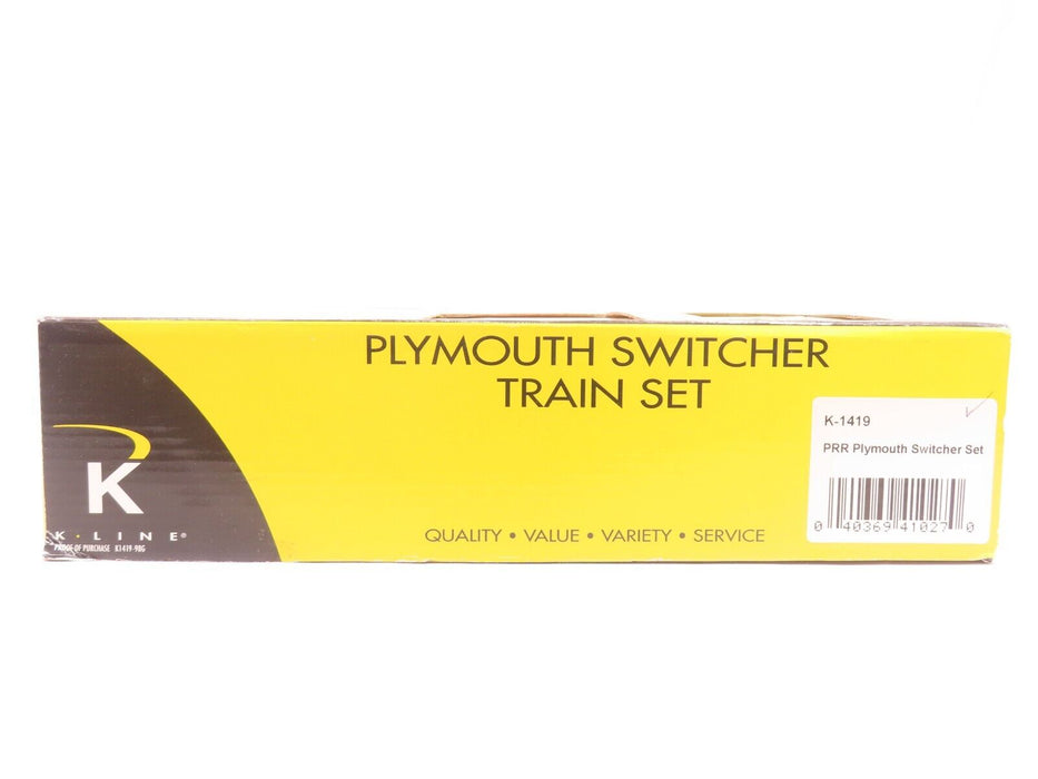 K-Line K-1419 PRR Plymouth Switcher Set LN