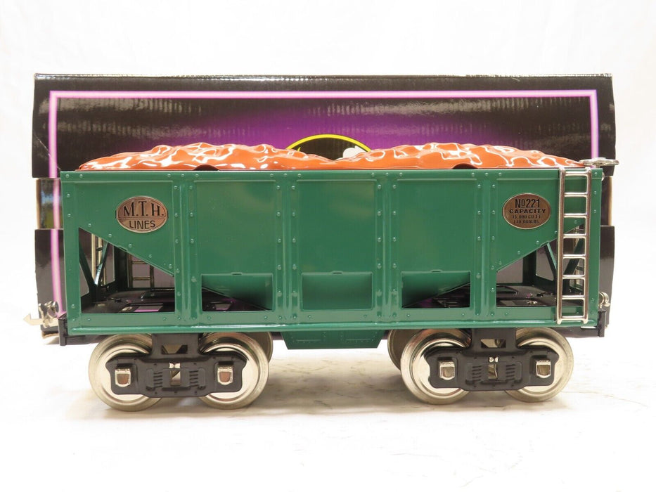 MTH 10-1146 Tinplate Traditions Lionel #221 Peacock Ore Car LN