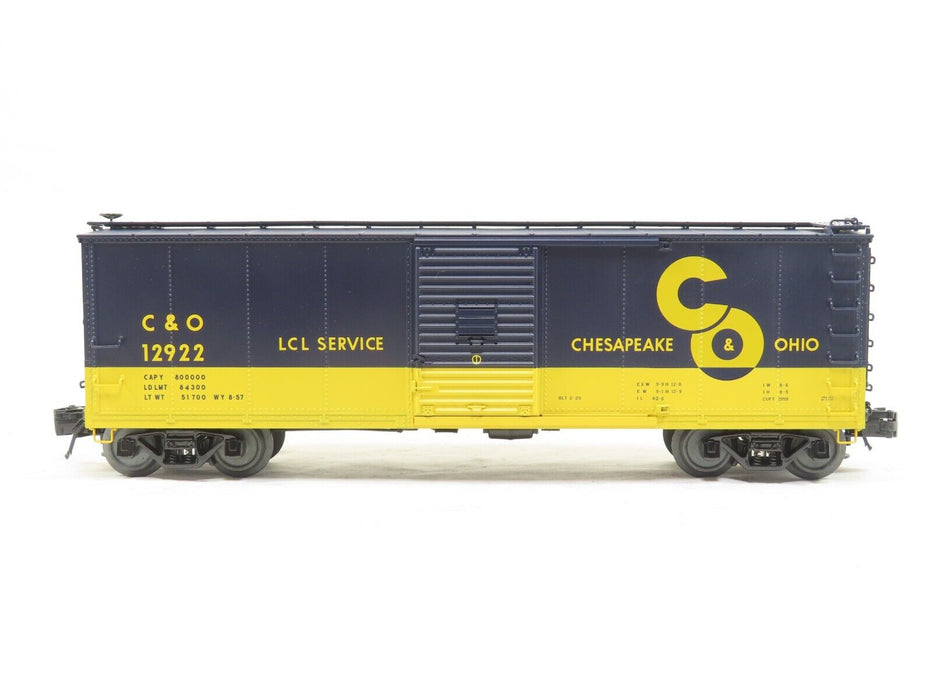 Atlas 6488-4 "O" Steel Re-Buil USRA Box Car Chesapeake & Ohio #12922 NIB