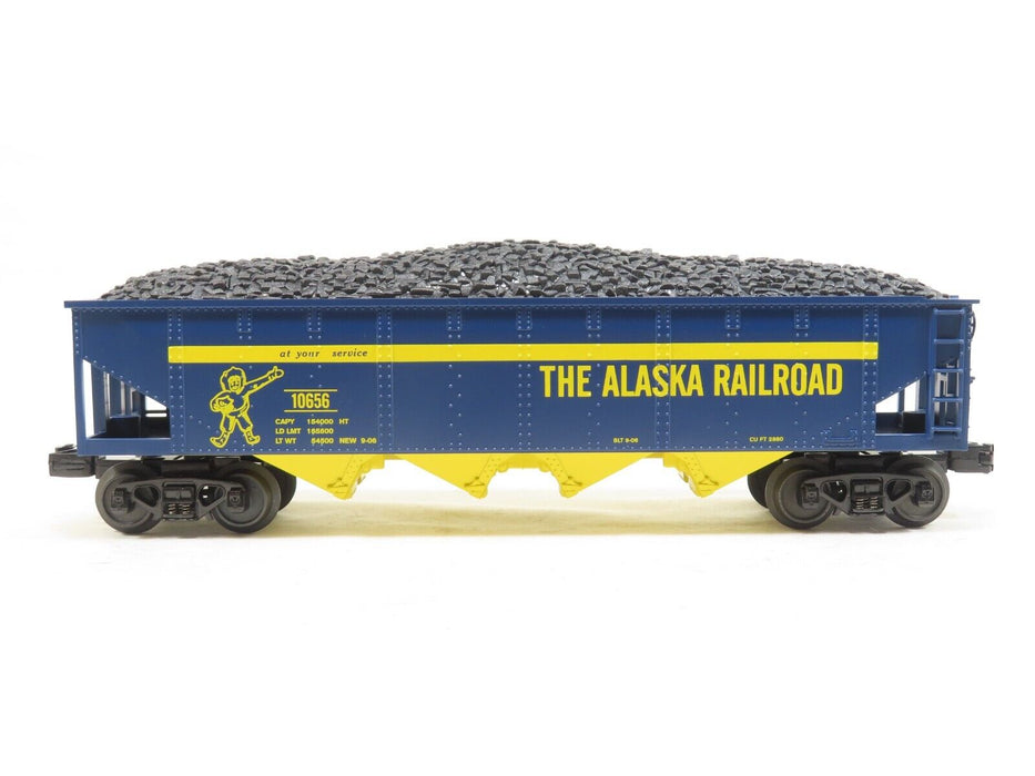 MTH 30-75222 Alaska 4-Bay Hopper Car w/Coal Load LN