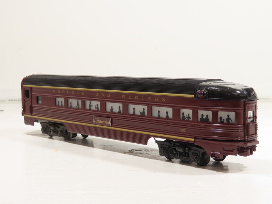 Lionel 6-9566 O Gauge Norfolk & Western Observation Car NIB