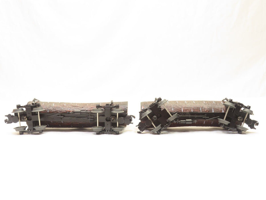 Lionel 6-27826 Canadian Pacific Skeleton Log Car 2-Pack LN